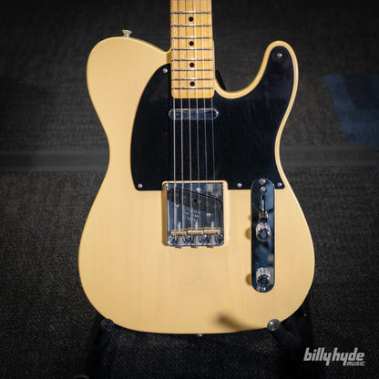 Fender Custom Shop 1950 Double Esquire DLX Closet Classic Electric Guitar in Faded Nocaster Blonde