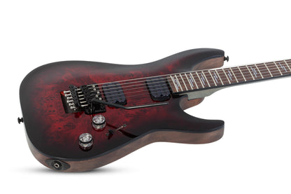 Schecter Omen Elite 6 FR in Black Cherry Burst