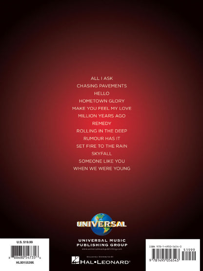 Adele Original Keys for Singers