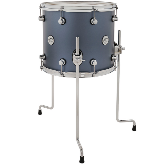 DW Design Series Floor Tom 12"x14" in Blue Slate