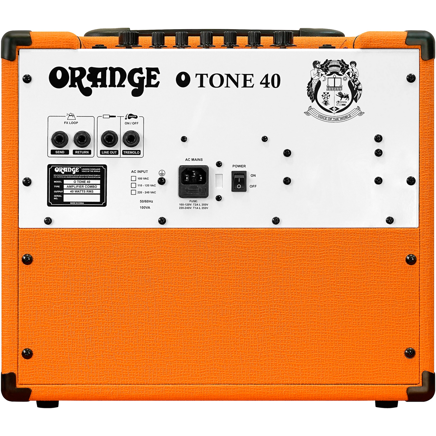Orange O Tone 40 1x12" 40W Guitar Combo Amp in Orange