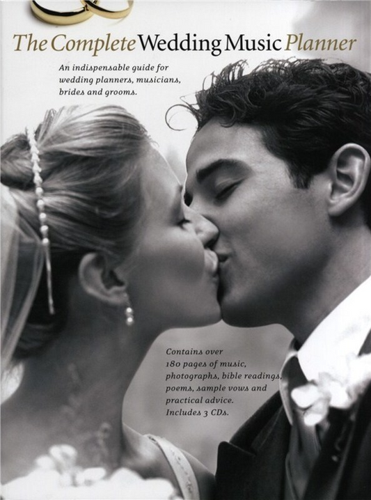 The Complete Wedding Music Planner PVG Book & 3 CDS