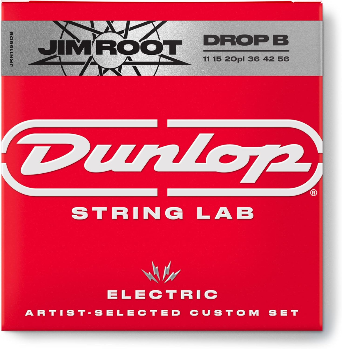 Jim Dunlop JIM ROOT SIGNATURE GUITAR STRINGS 11-56 Gauge