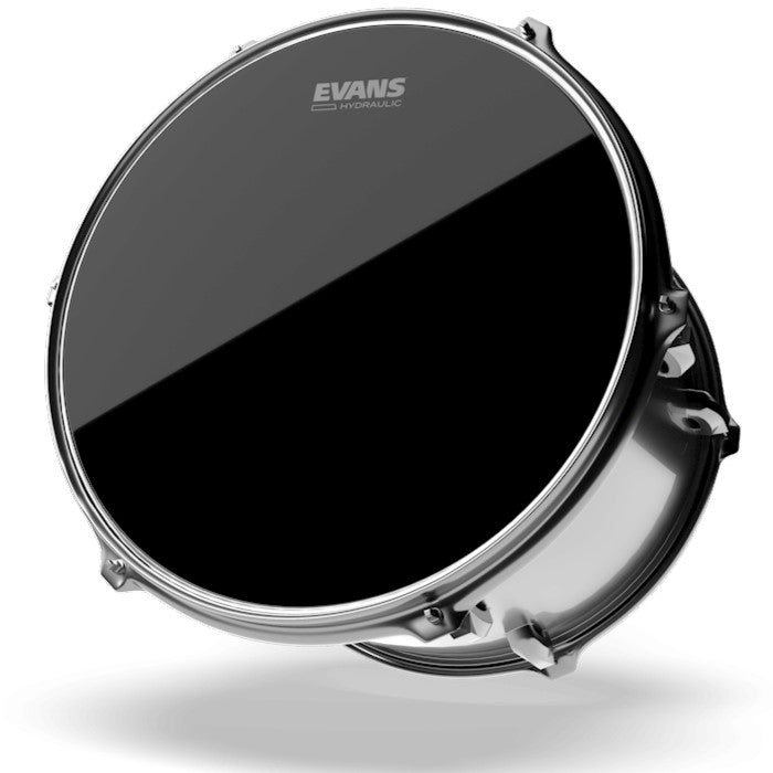 Evans Hydraulic 10" Black Tom Drum Head