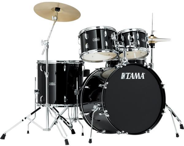 TAMA SG50H5C Stagestar 5 Piece Drumkit in Black
