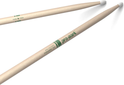Promark Forward 747 Raw Hickory Nylon Tip DrumSticks