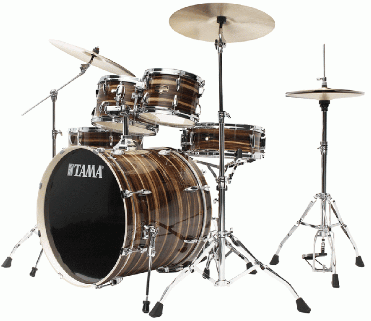 TAMA IP62H6W Imperialstar 6-Piece Drum Kit in Coffee Teak Wrap
