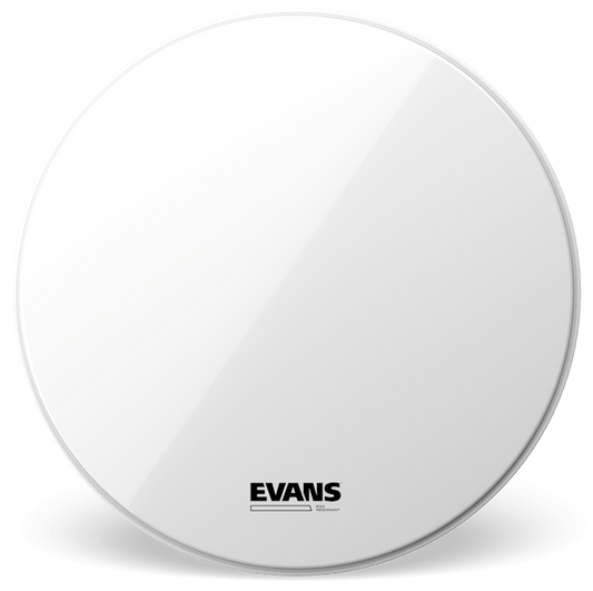 Evans 22" EQ3 Reso Smooth White No Port Drumheads