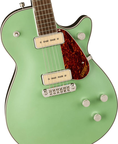 Grestch G5210-P90 Electromatic Jet Two 90 Single Cut with Wraparound in Broadway Jade