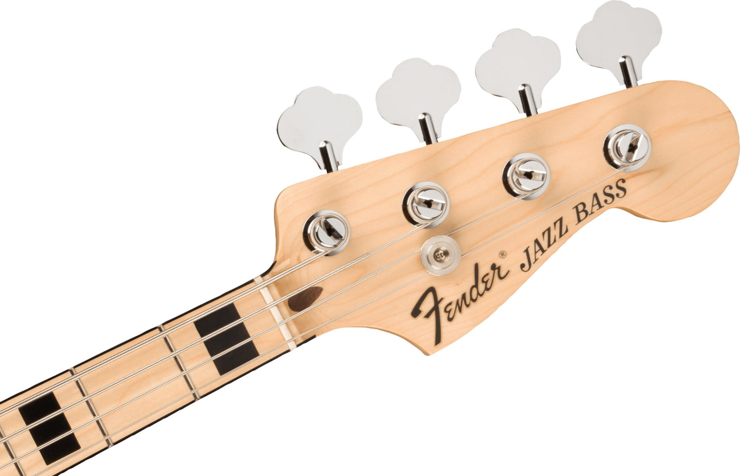 Fender Geddy Lee Jazz Bass, Maple Fingerboard in Black