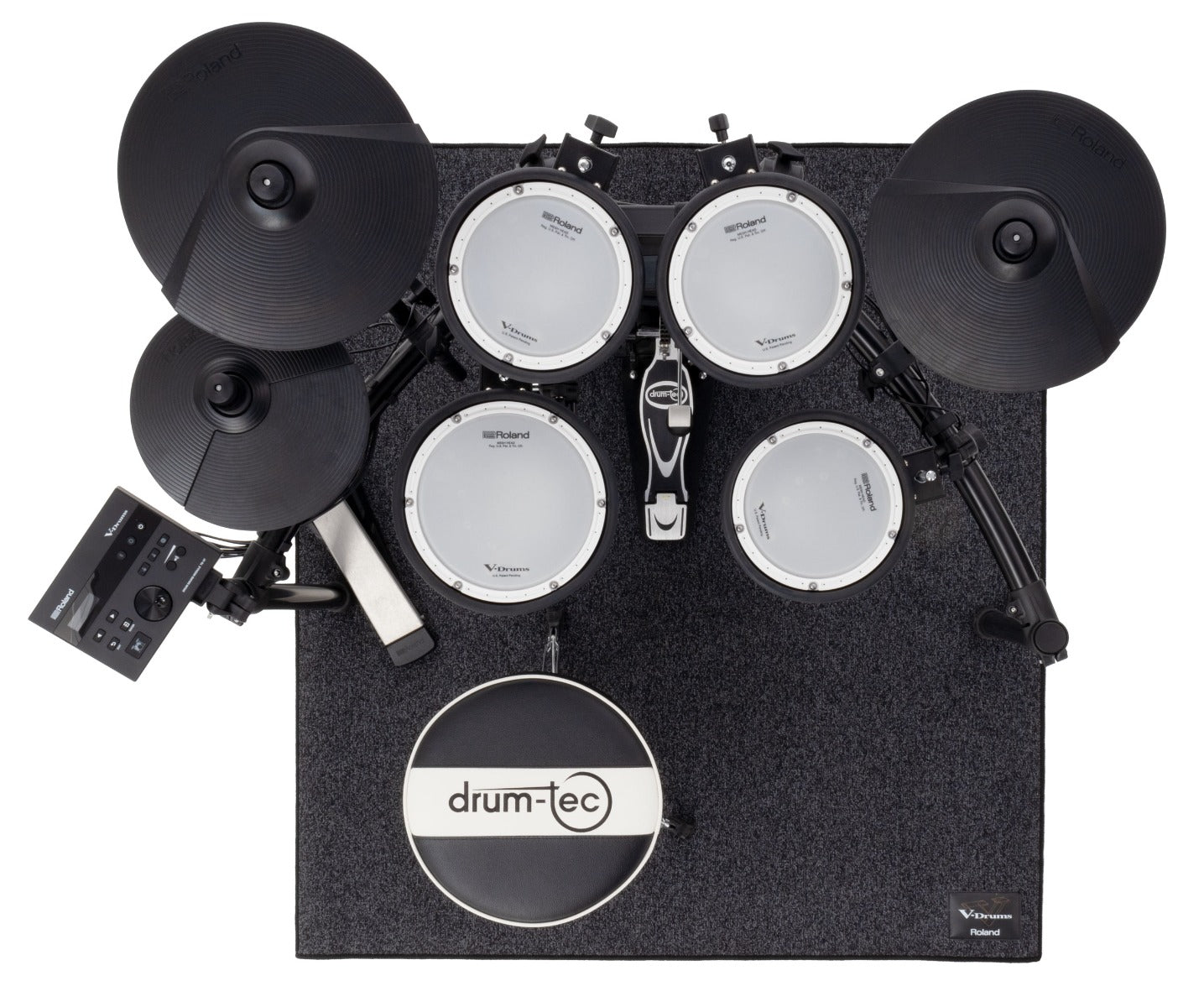 その他 Roland V-Drums Mat TDM-10 Roland ローランド ドラムマット TDM-10 電子ドラム用