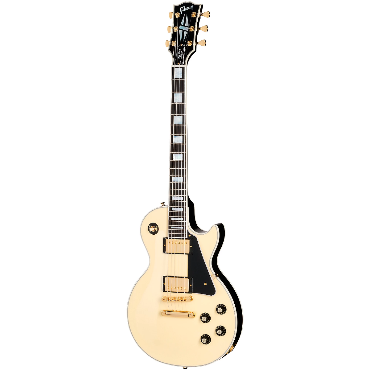 Gibson Les Paul Custom '70s Electric Guitar in Buttercream
