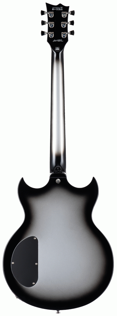 ESP LTD Bill Kelliher Royal Shiva Electric Guitar in Silver Sunburst