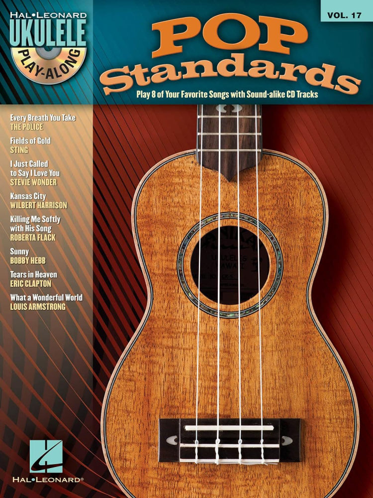 Pop Standards Ukulele Play Along Volume 17 BK/CD