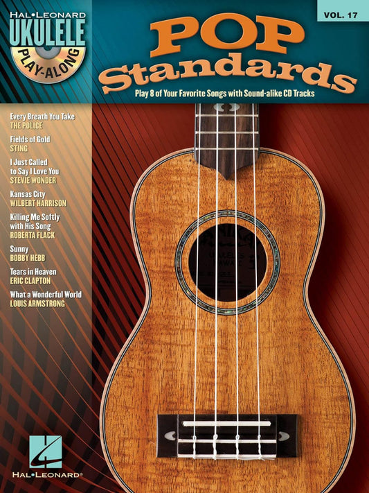 Pop Standards Ukulele Play Along Volume 17 BK/CD