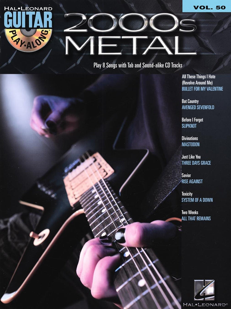 2000s Metal Guitar Playalong Volume 50 BK/CD