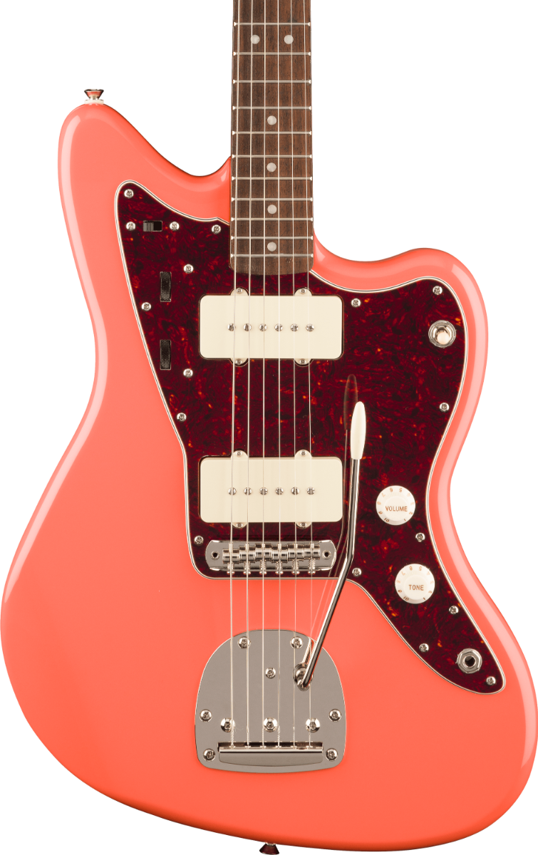 Squier Classic Vibe '60s Jazzmaster Electric Guitar in Tahitian Coral