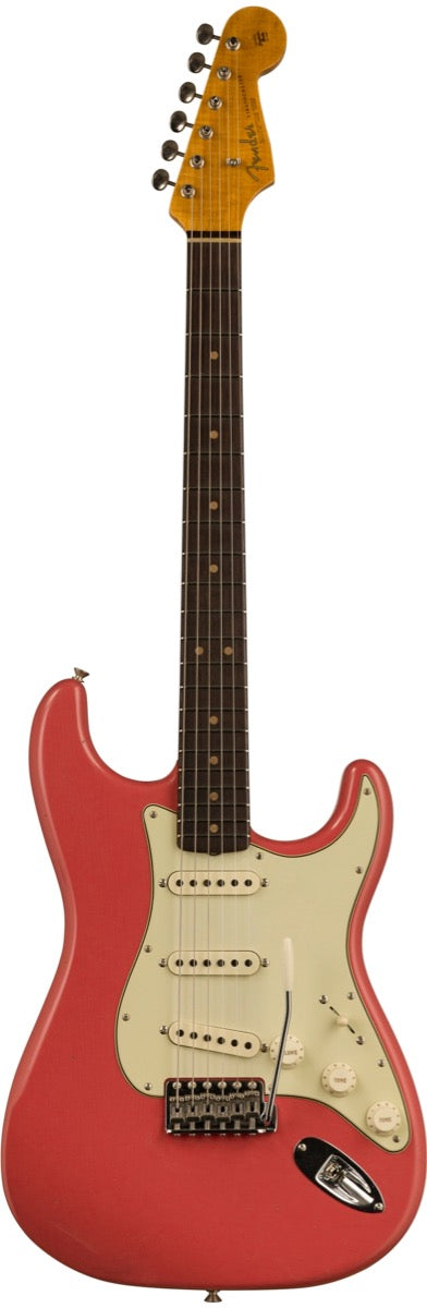 Fender Custom Shop Limited Edition 64 Stratocaster  Journeyman Relic in Faded Aged Fiesta Red
