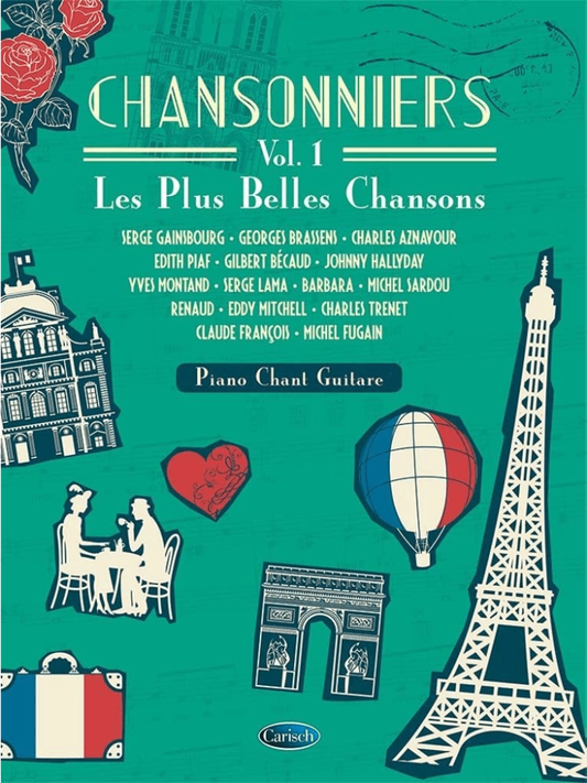 Chansonniers Vol. 1 Les Plus Belles Chansons PVG