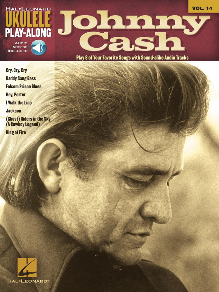 Johnny Cash Ukulele Play Along Volume 14 Bk/Ola