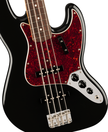 Fender Vintera II 60s Jazz Bass, Rosewood Fingerboard in Black