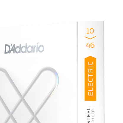 D'Addario XS Regular Light Coated Electric Guitar Strings 10-46 Gauge