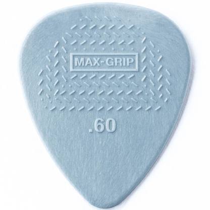 Dunlop Max Grip Standard Guitar Pick .60mm 12 Pack in Grey