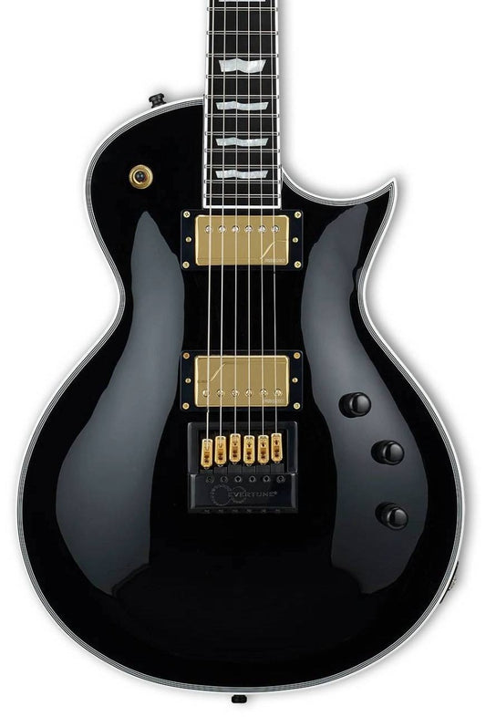 ESP E-II Eclipse Full Thickness Evertune Electric Guitar in Black