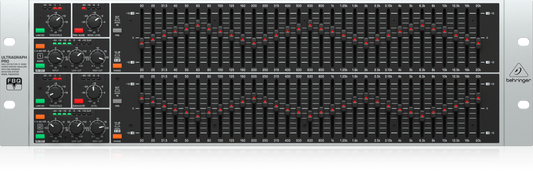 Behringer Ultragraph Pro FBQ6200HD High Definition 31 Band Stereo Graphic Equalizer