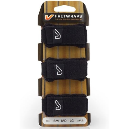 Gruv Gear Fretwraps String Muters 3 Pack Small in Black
