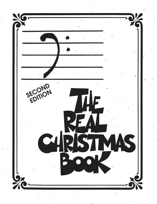 The Real Christmas Book 2nd Edition Bass Clef Edition