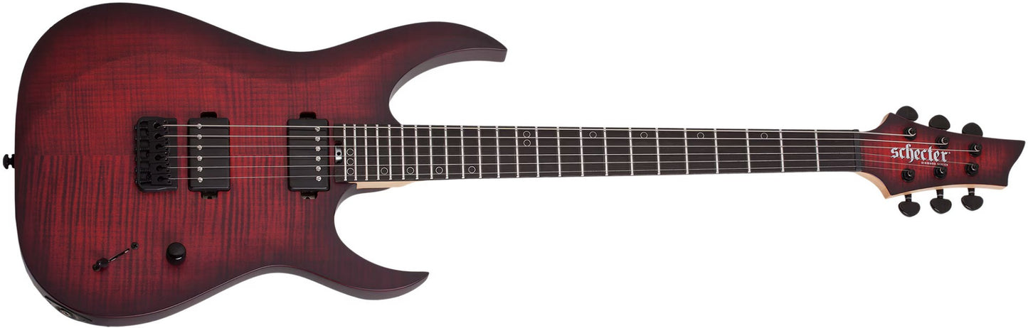 Schecter Sunset-6 Extreme in Scarlet Burst