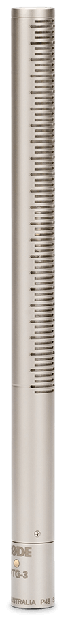 Rode NTG3 Shotgun Condenser Microphone in Silver
