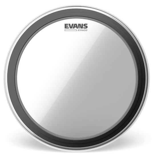 Evans 26" EMAD2 Clear Drumheads