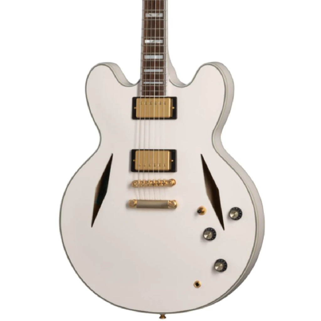 Epiphone Emily Wolfe White Wolfe Sheraton in Aged Bone White