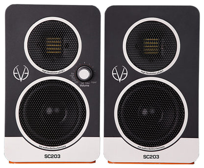 EVE Audio SC203 2 Way 3" Professional Desktop Monitor Speakers Pair