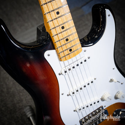 Fender Custom Shop Limited Edition 70th Anniversary 1954 Stratocaster Time Capsule Package Electric Guitar in Wide-Fade 2-Color Sunburst