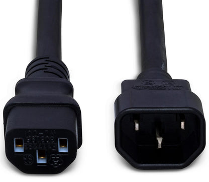 HOSA PWL403 Power Extension Cord IEC C14 to IEC C13 3Ft