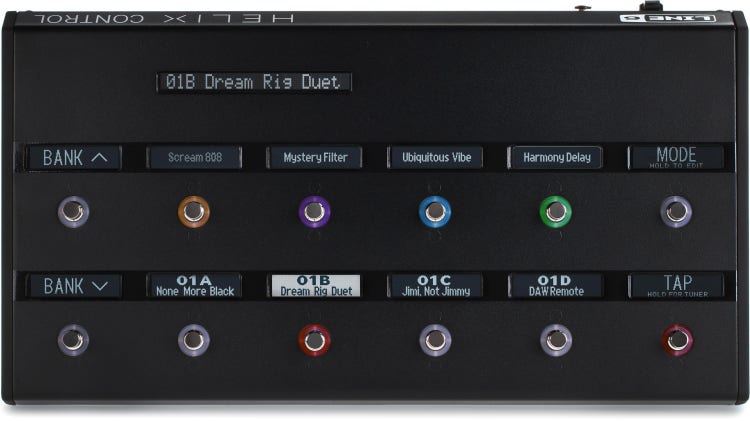 Line 6 Helix Control Floor Based Controller For Helix Rack