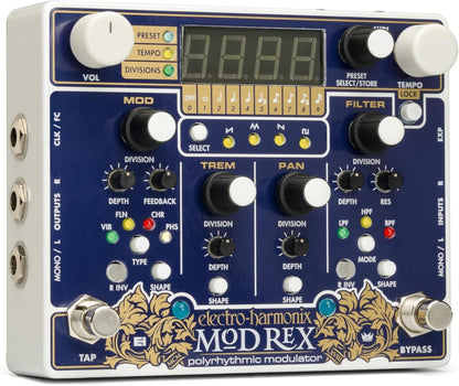 Electro Harmonix Mod Rex Polyrhythmic Modulator Pedal