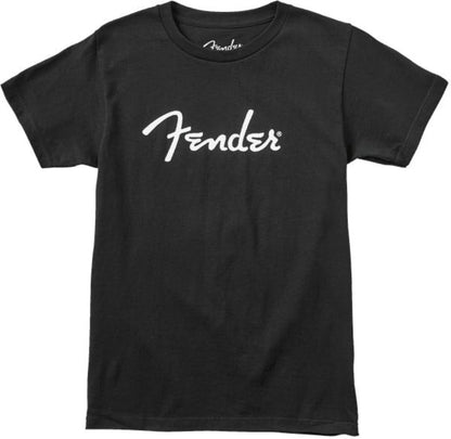 Fender Spaghetti Logo TShirt Large in Black