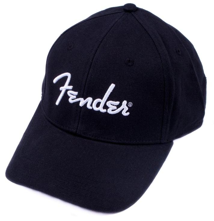 Fender Spaghetti Logo One Size Fits Most Hat in Black
