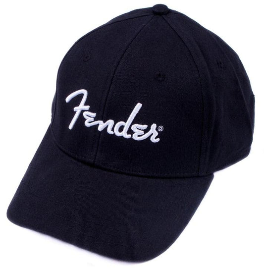 Fender Spaghetti Logo One Size Fits Most Hat in Black