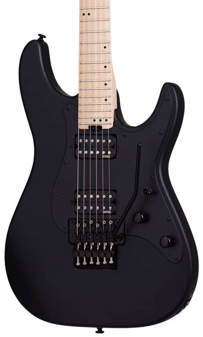 Schecter Sun Valley Super Shredder FR Electric Guitar in Satin Black