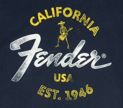 Fender Baja Blue Small Size T-Shirt in Blue