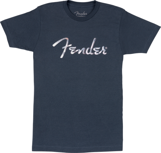 Fender M Size Galaxy Logo Tee in Indigo Smoke