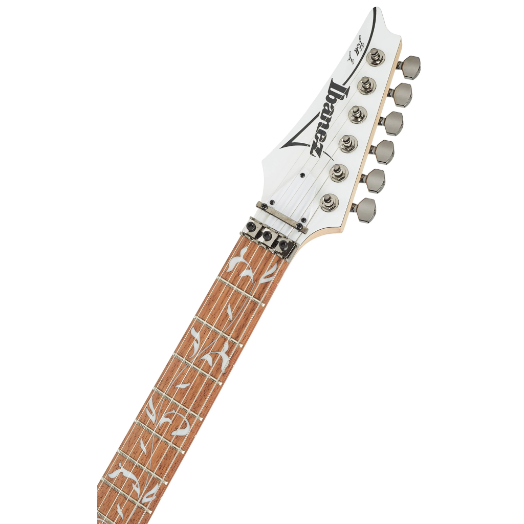 IBANEZ JEMJRL Steve Vai Signature LEFT HANDED Guitar in White