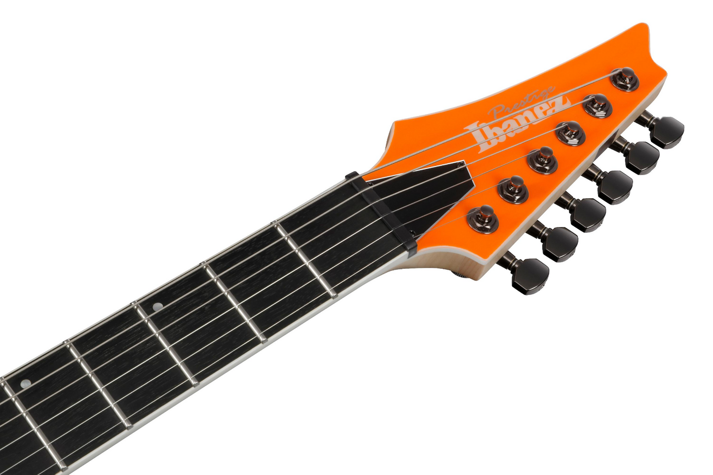 Ibanez Prestige RGR5221R Electric Guitar in Transparent Fluorescent Orange