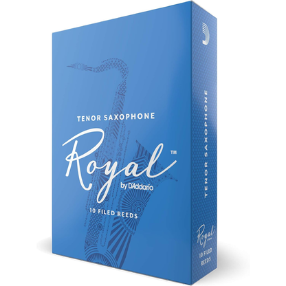 Royal By D'Addario Tenor Saxophone Reeds Strength 2.0 10 Pack