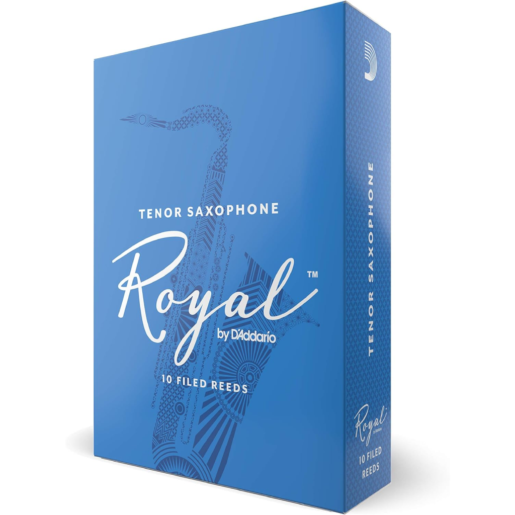 Royal By D'Addario Tenor Saxophone Reeds Strength 2.5 10 Pack